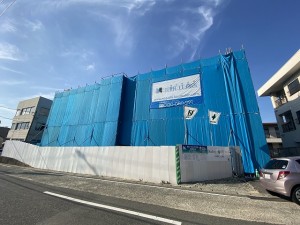 生野町新築工事中外観②